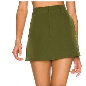 Camila Coelho Olive Green Skort